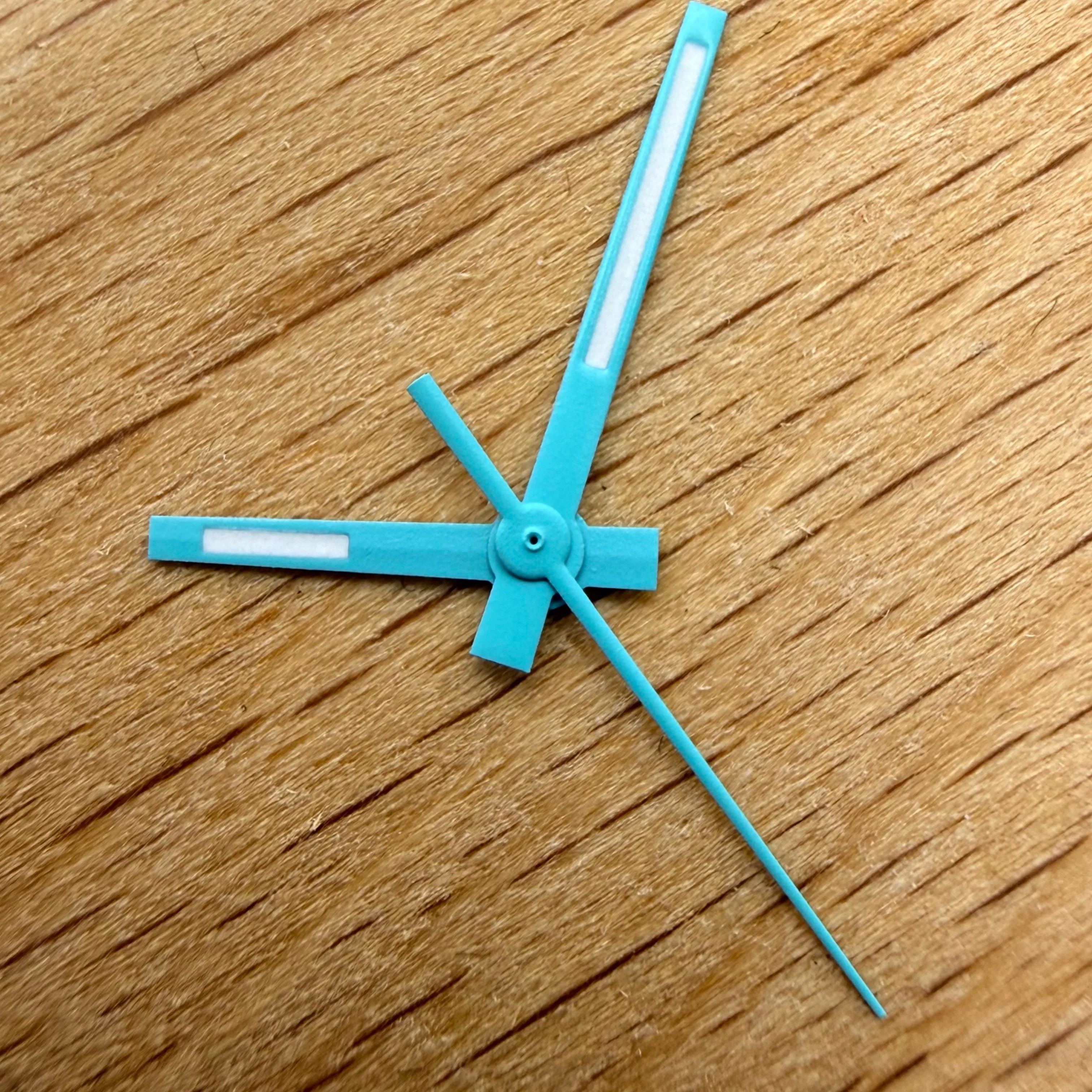 NH35 Turquoi Blue Watch Hands Green Luminous Fit NH36 ETA2824 2836 PT5000 Miyota 8205 8215 821A DG2813 3804 Movement Accessories