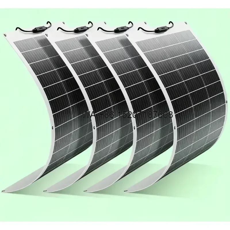 Wmwmnu for AHONY eGo 150W Flexible Mono Solar Panel 25.8% High Efficiency PV System CE ROHS Certified for Boat RV Factory