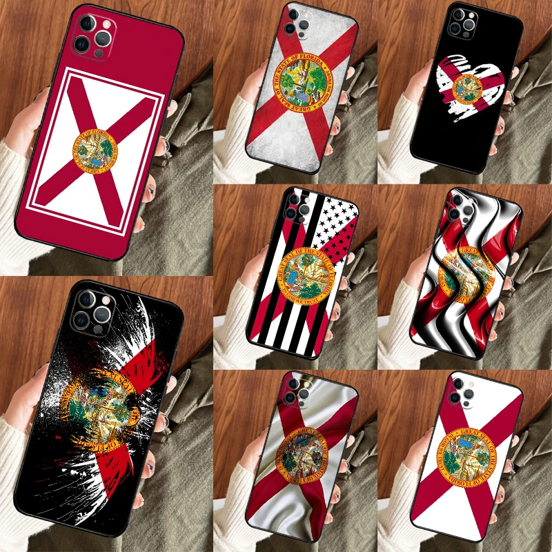 Florida State Flag Case For Samsung Galaxy A17 A37 A57 A32 A12 A52 A26 A16 A55 A35 A15 A54 A34 A14 A56 A36 A53