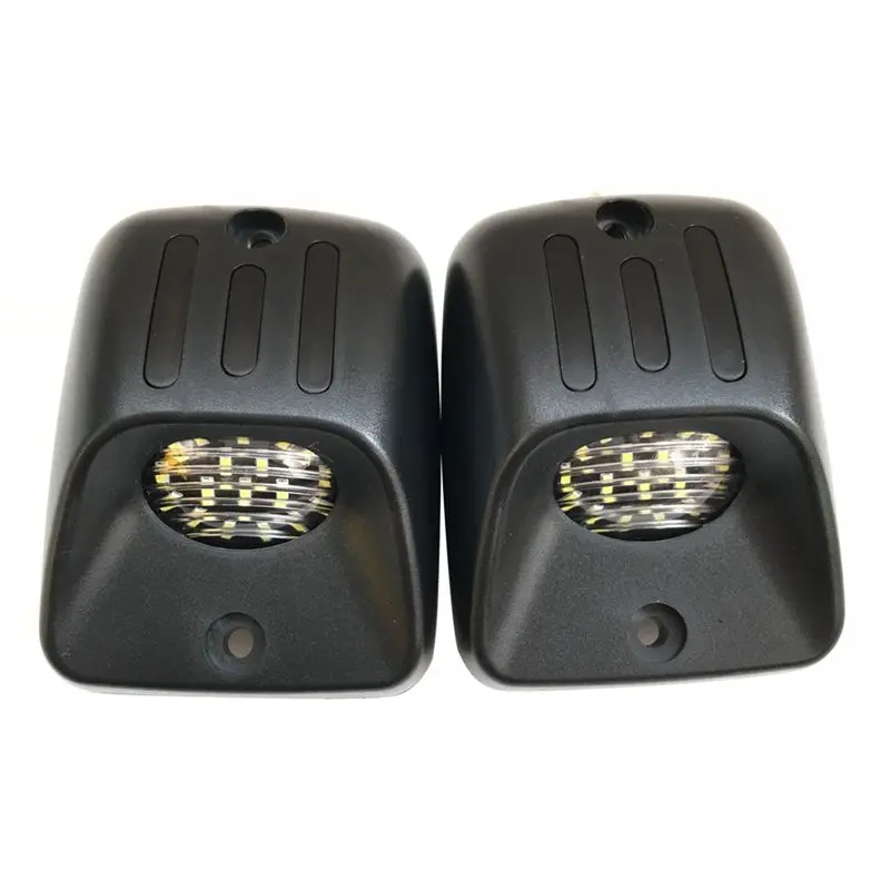 

A13Z-Red LED Light Car License Plate Light Auto Tail Number Plate Lamps Assembly For Toyota Tacoma 1995-2004