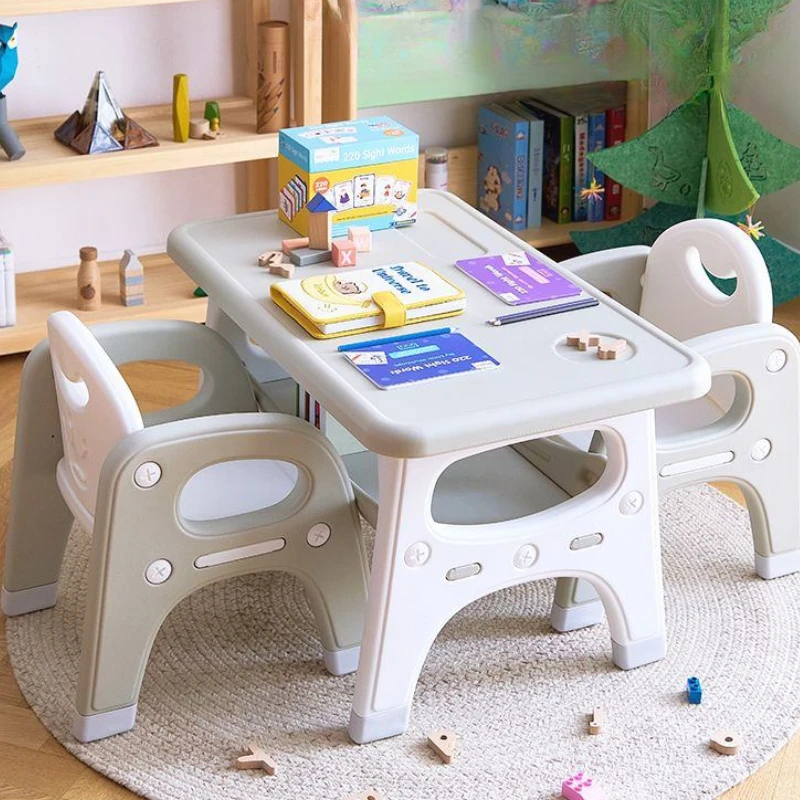 Kids Tables Student Desk Children Furniture Child Childrens Small Set Elementary Chair Mesa E Cadeira Infantil Children's Room