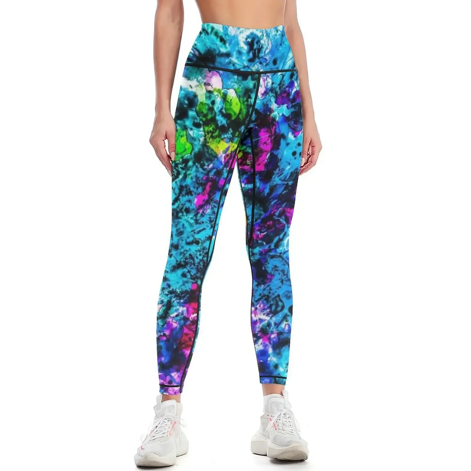 

lunar race to space Leggings sports tennis for Fitness's gym clothes gym top Golf wear Womens Leggings