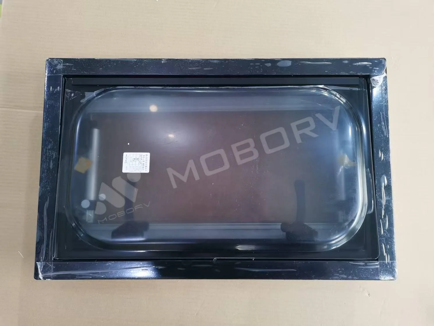 MOBORV Aluminum Acrylic RV Window Caravan Camper Trailer Side Window Custom Size Ventilation Privacy Tinted Window Strong Hinge