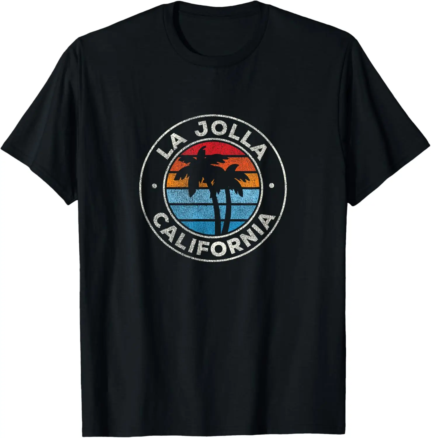 

La Jolla California CA Vintage Graphic Retro 70s T-Shirt