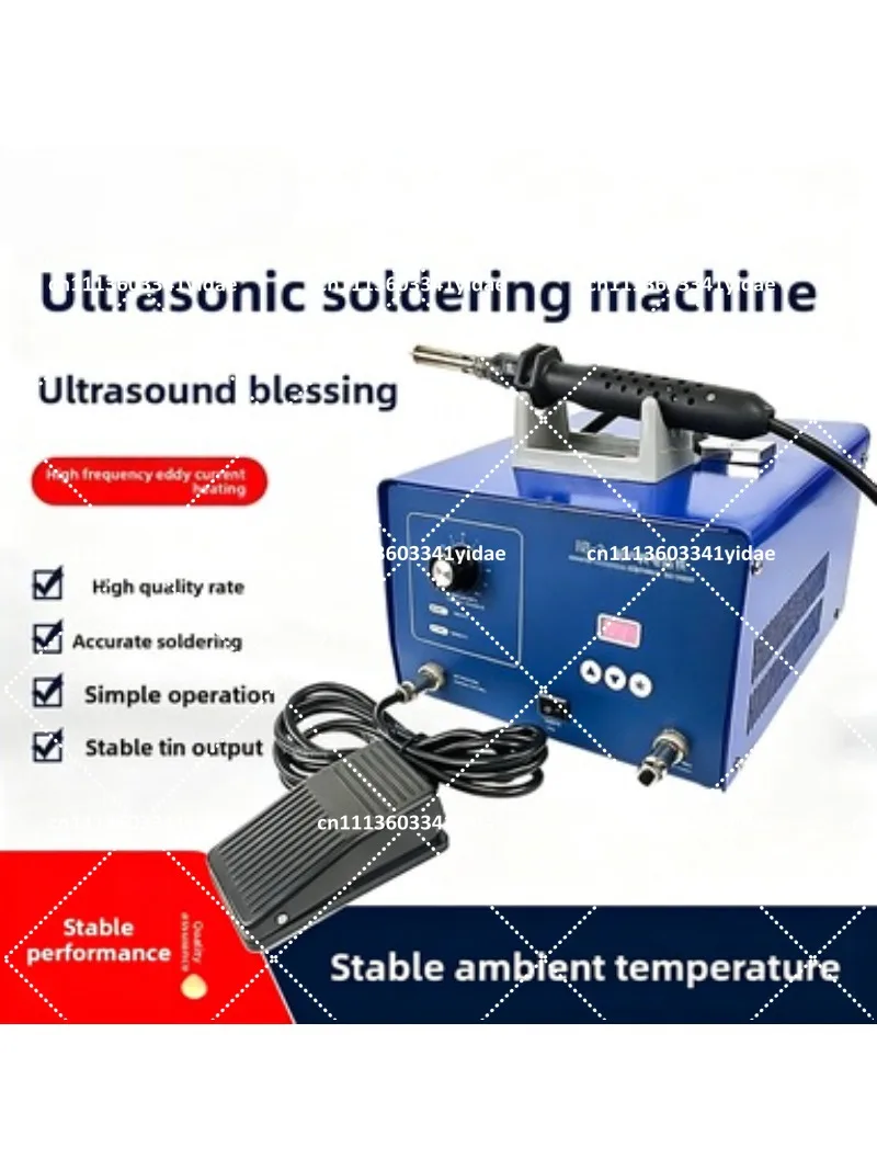 Ultrasonic Soldering Iron for Glass, Ceramic & Silicon Crystal Welding, High-Precision Tool for Electronics Repair