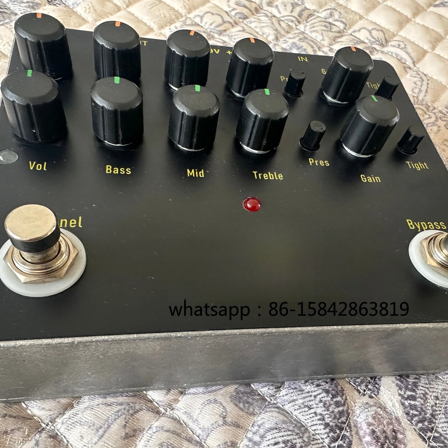 

Copy F Dual Channel High Gain Distortion Handmade Rock Heavy Metal Monoblock