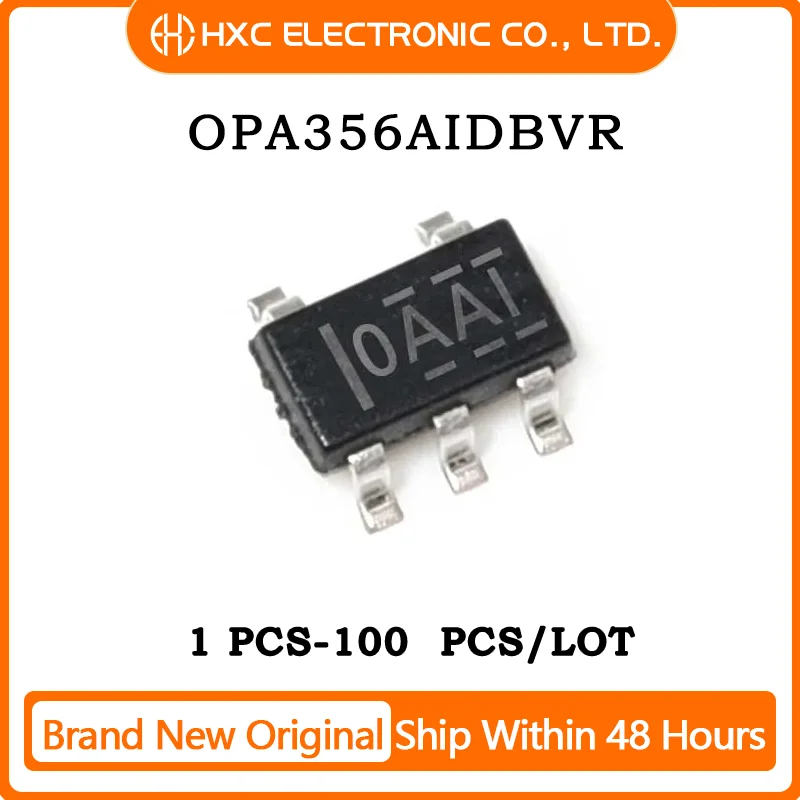 5/10/50/100PCS 100% New OPA356AIDBVR OPA356 OAAI 0AAI sot23-5 Chip