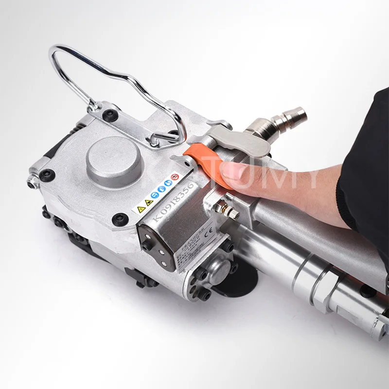PP PET Portable Pneumatic Strapping Machine Handheld Packaging Tool Suitable for 19mm 25mm Belt A19/A25
