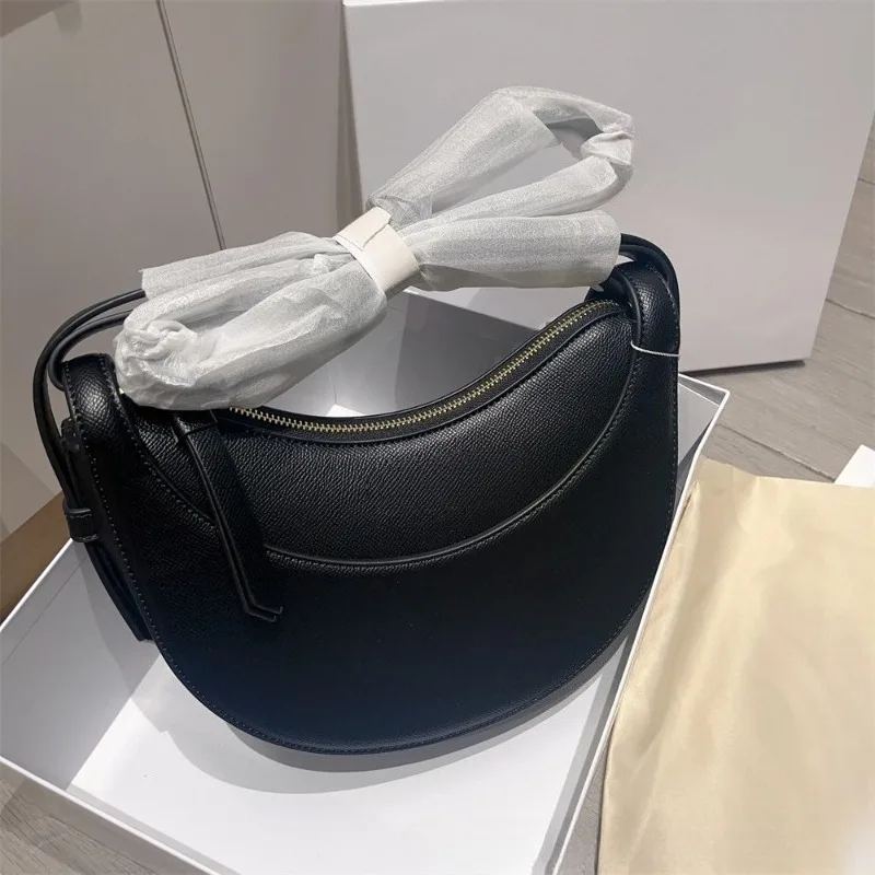 Высококачественная модная брендовая женская сумка в стиле ретро из натуральной кожи подмышками, седельная сумка, сумка через плечо, универсальная сумка ins