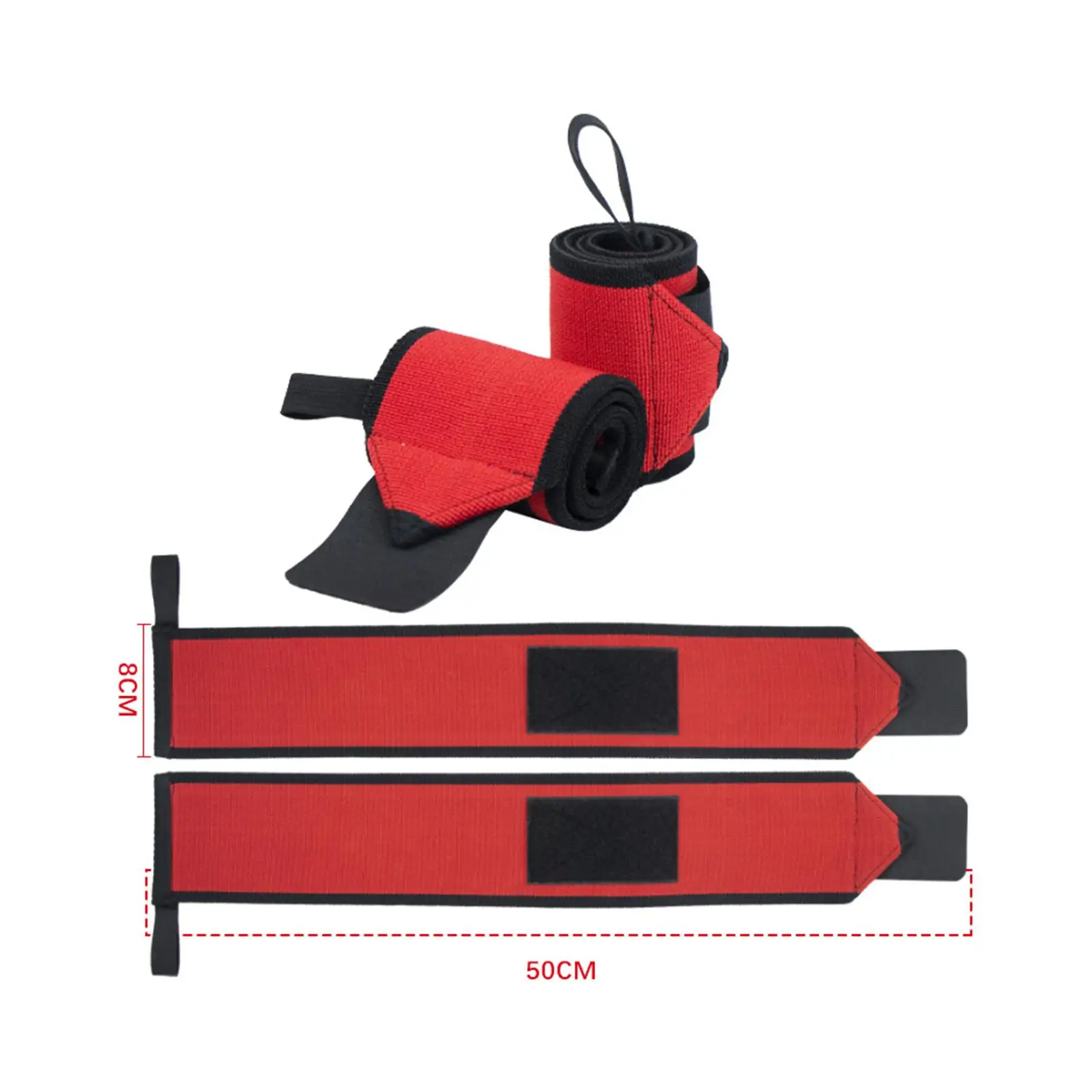Wrist Wraps Weight Lifting for Bench Press Weight Bearing Strain