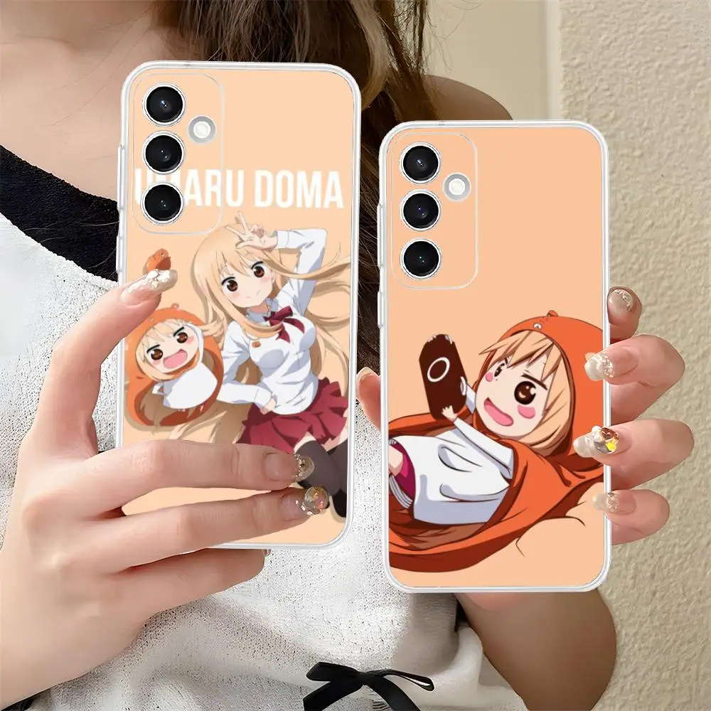 

Anime Umaru Chan Doma Phone Case for Samsung Galaxy S25 S24 S23 S22 S21Plus FE Ultra Soft TPU Clear Shockproof Cover