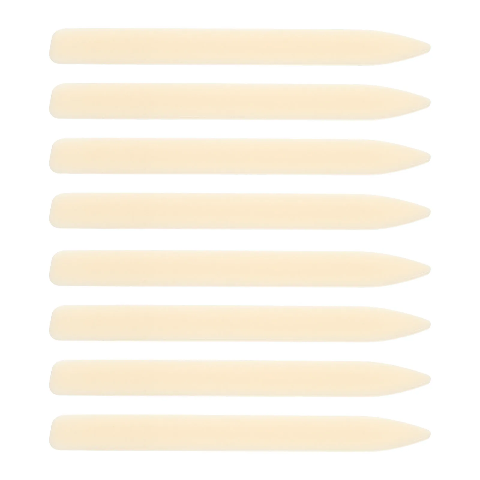 

8pcs Plastic Bone Folder Tool For Paper Creasing Scrapbooking Card Making Craft Diy Shaping Burnishing Tool