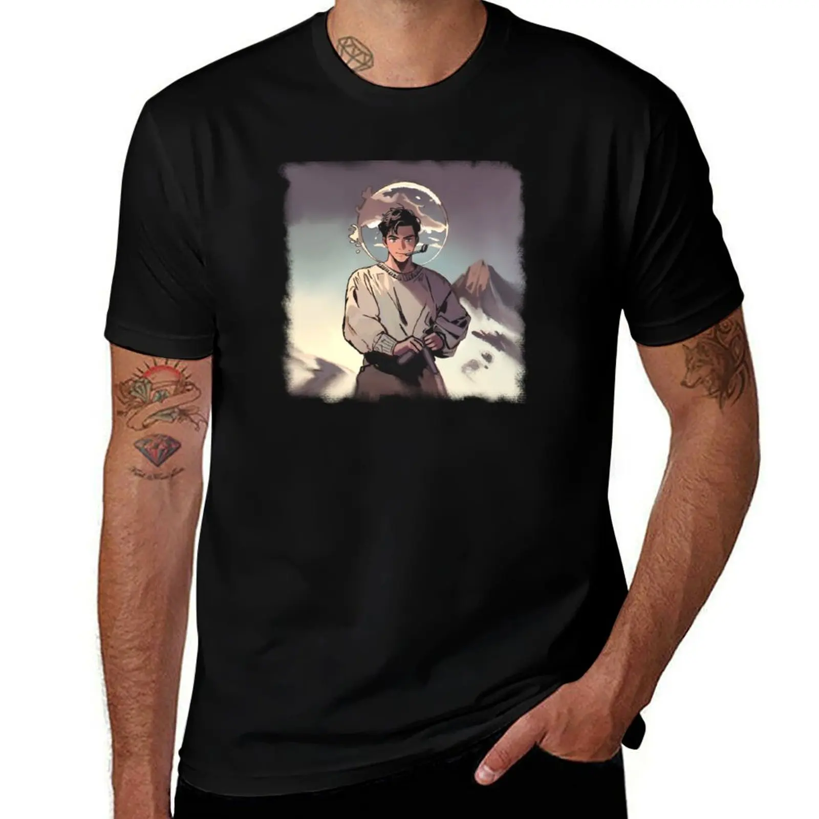 

Blessed Pier Giorgio Frassati T-Shirt blue archive customizeds oversizeds heavyweights t shirts for men pack