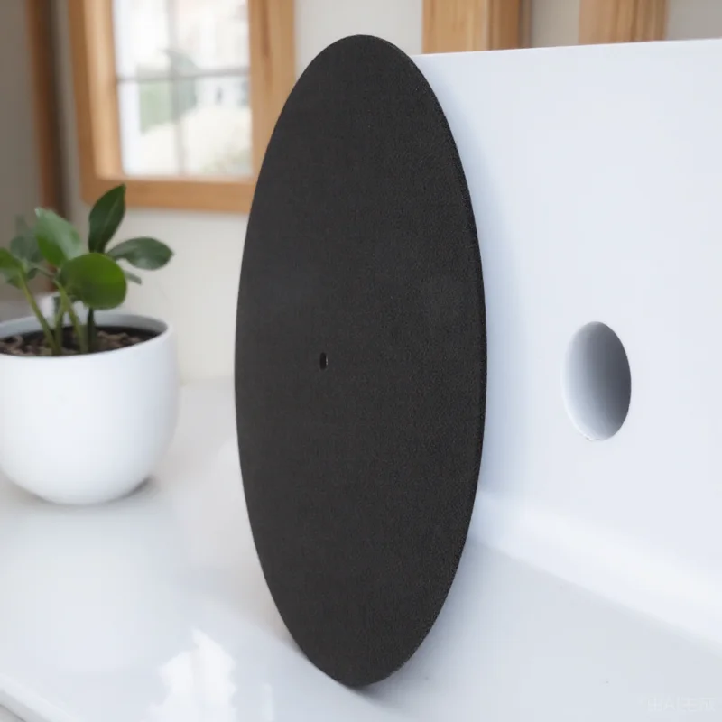 

10 Inch 3Mm Turntable Mat Vinyl Record Pad Non Slip Disc Protective Felt Mat For Phonograph Turntable Accessories Reduces