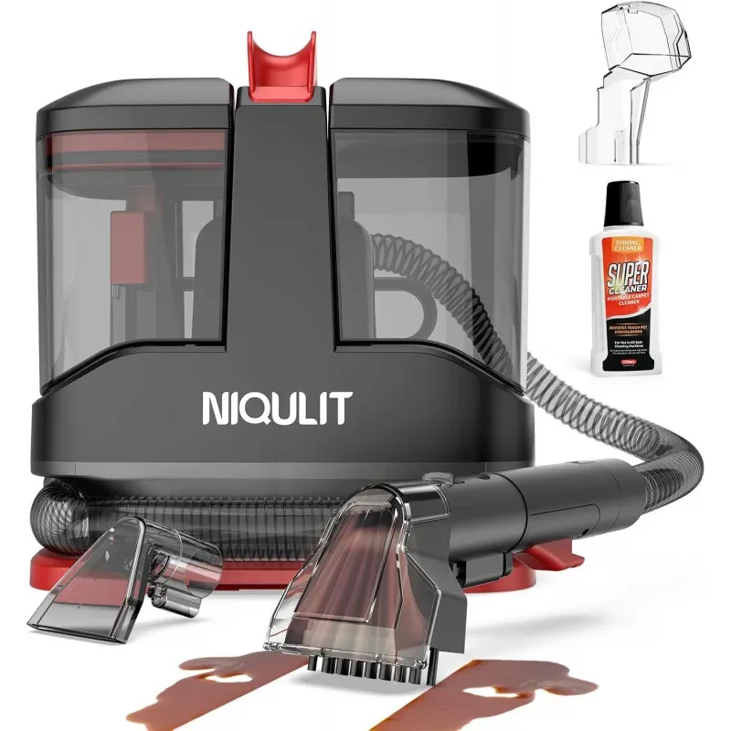 NEW1-Portable Carpet & Upholstery Machine,15Kpa Strong Suction Spot Cleaner for Sofa,Car Seats,Pet Stains,Rugs – Deep Cl