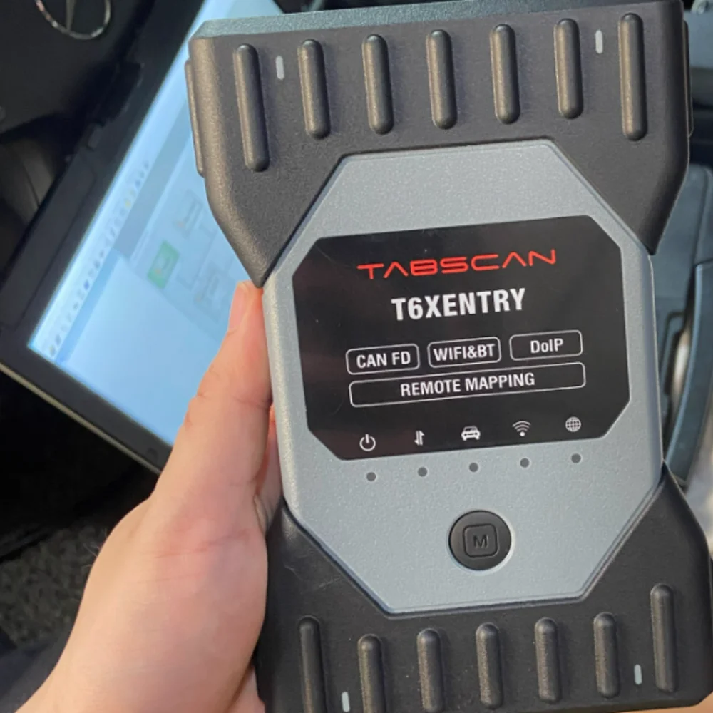 T6XENTRY with laptop E7450 ready to use Diagnostic tool ECU Coding Tool Support CAN FD Dolp Protocols obd2 scanner car and truck