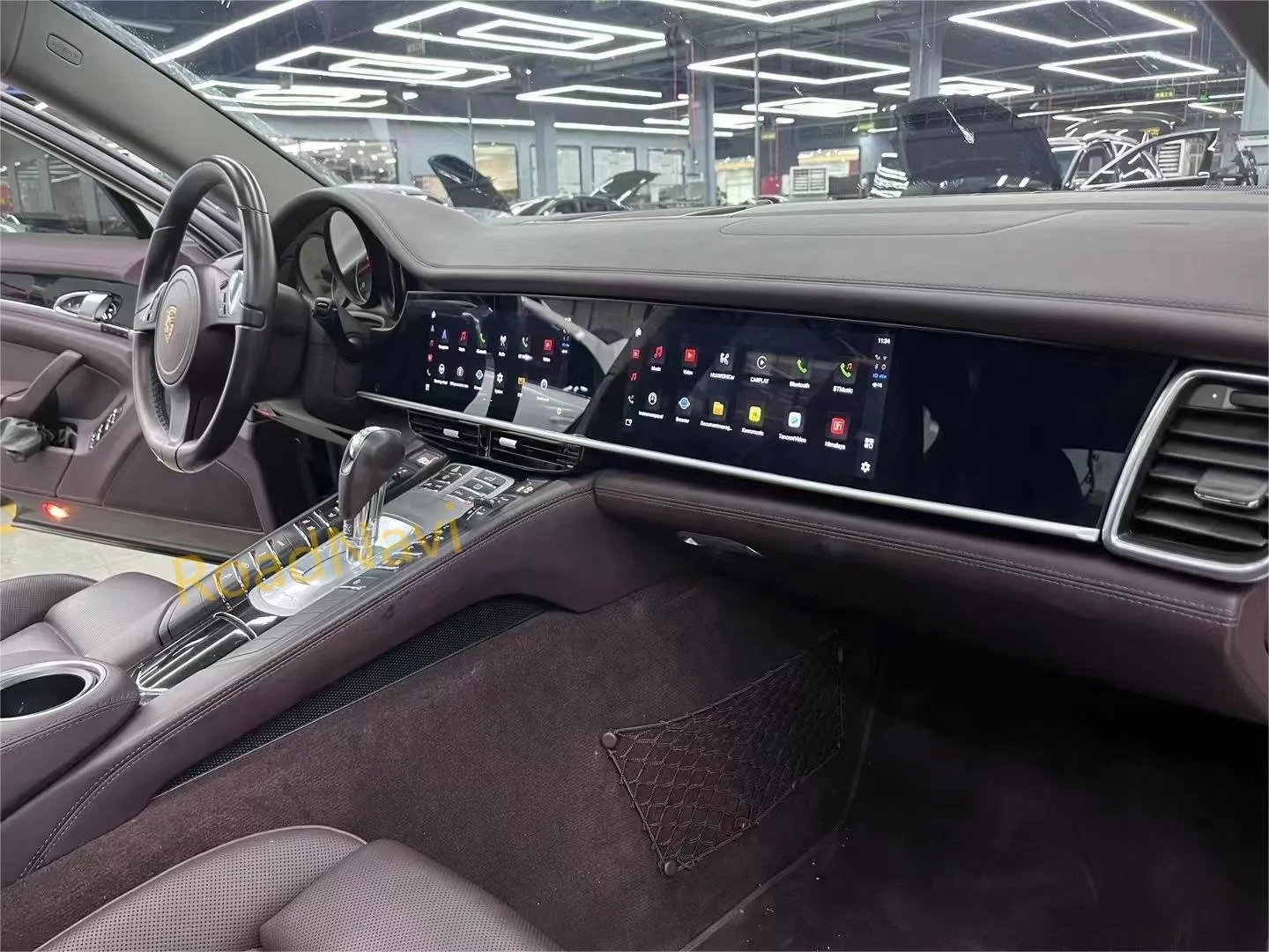 RoadNavi Android-Autoradio für Porsche Panamera 2010–2017, Auto-Multimedia-Player, kabelloses Carplay, 4G 360