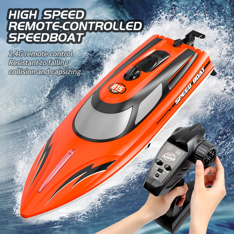 HJ815 2.4G szybka zdalnie sterowany buty wyścigowe Racing Speed łódź/szybka wodoodporna elektryczna łódź R/C zabawki modele dla dzieci