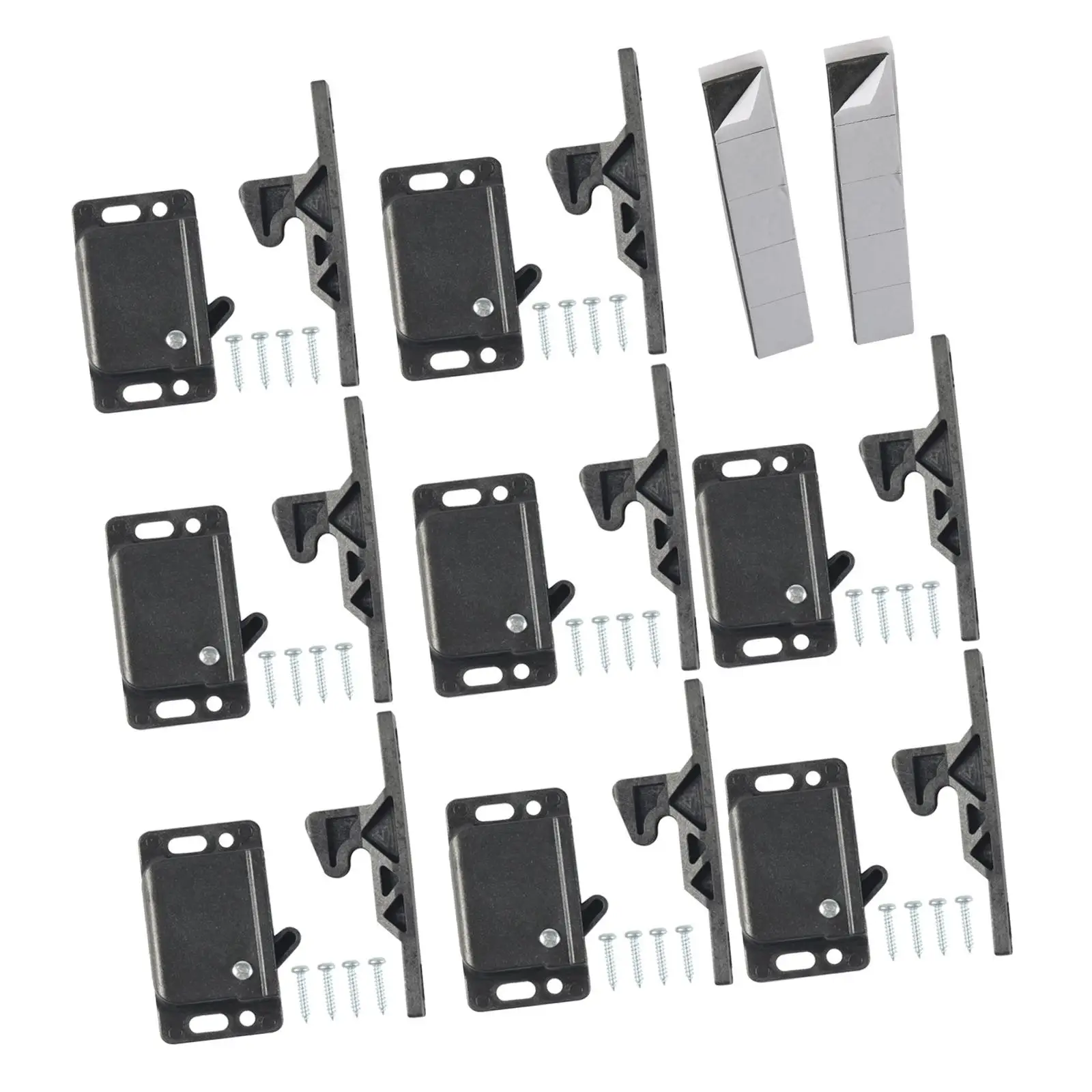 

8 Pieces RV Drawer latches and Catches RV Cabinet Door latches and Catches