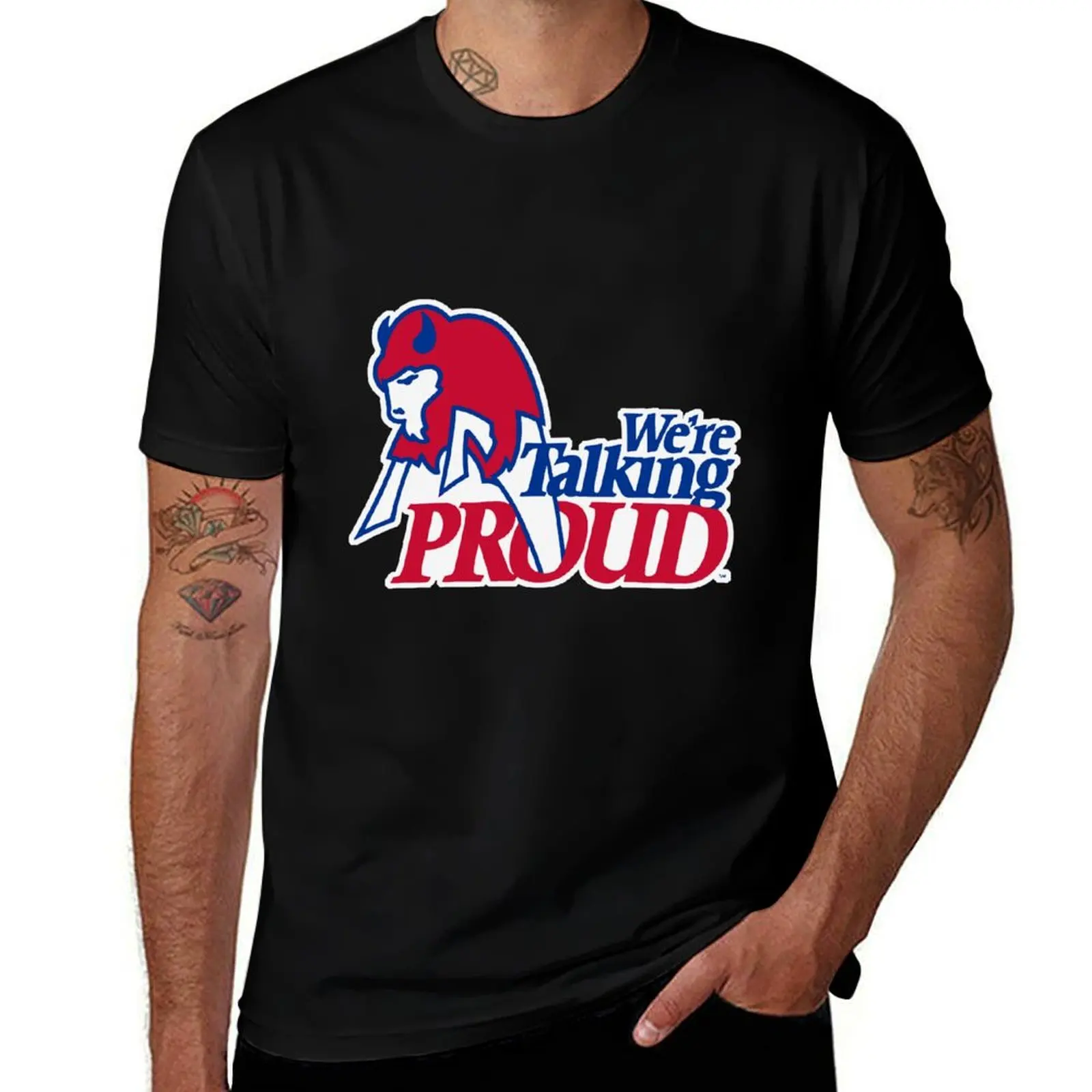 

Talking Proud Buffalo - Bills T-Shirt Water Resistant Casual T-Shirt
