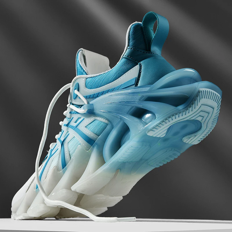 

Мужские кроссовки Camouflage Graffiti Blade Warrior: высокие, на толстой подошве, функциональные, ветрозащитные, модные, дышащие, повседневные, для бега