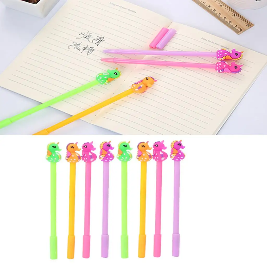 

8 lot Lovely Ink Gel Pen Girls Drawing Gel Pens Art Crafts Kids Student Gift