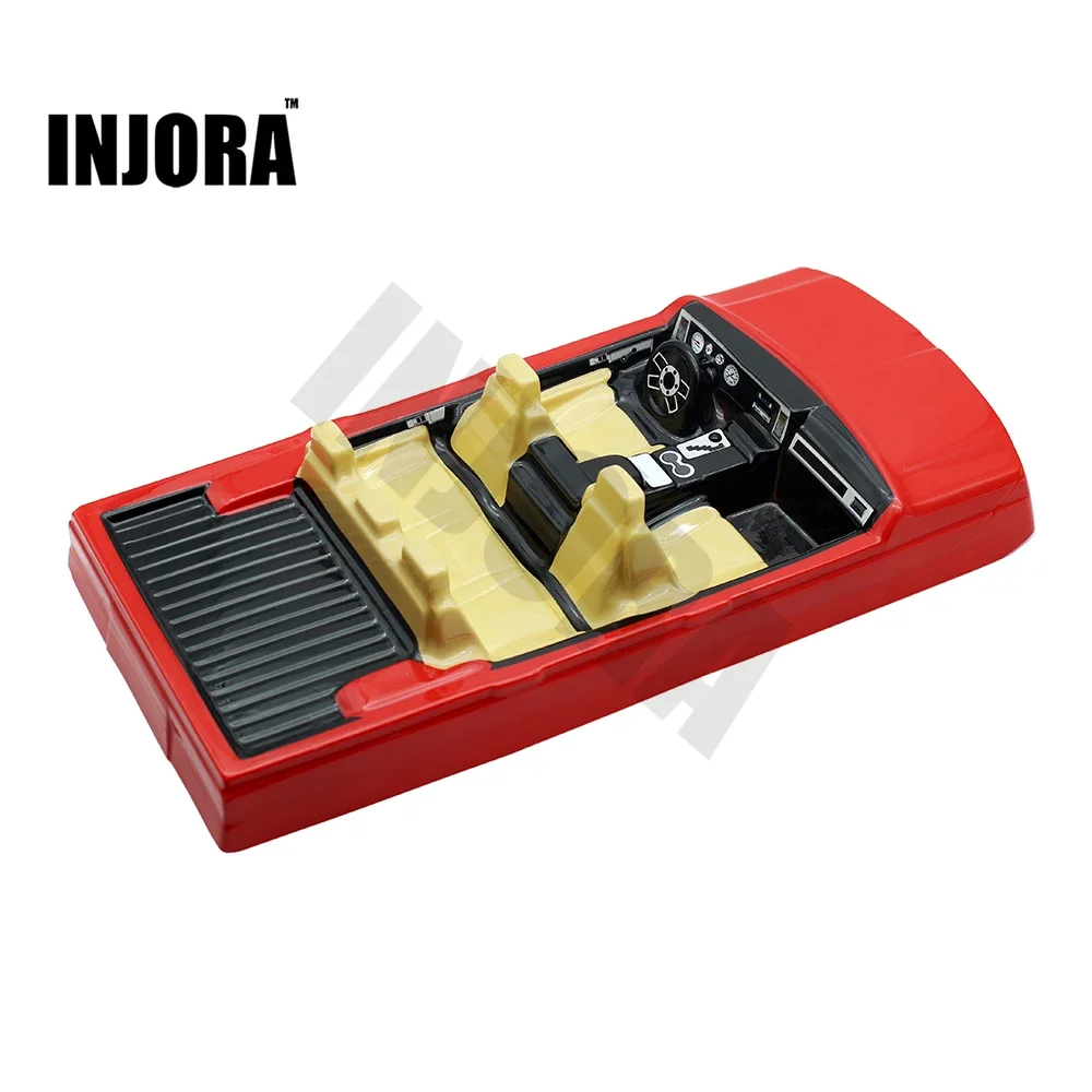 INJORA RC Car Interior Decoration for 1/10 Axial SCX10 II 90046 90047 TRX4 Body Car Shell