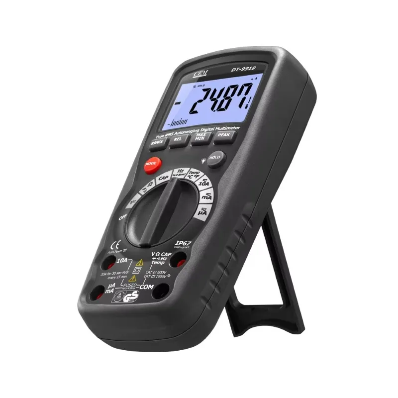 

DT-9919 Professional Industrial Digital Multimeter True RMS with 40000 Counts 4-20mA