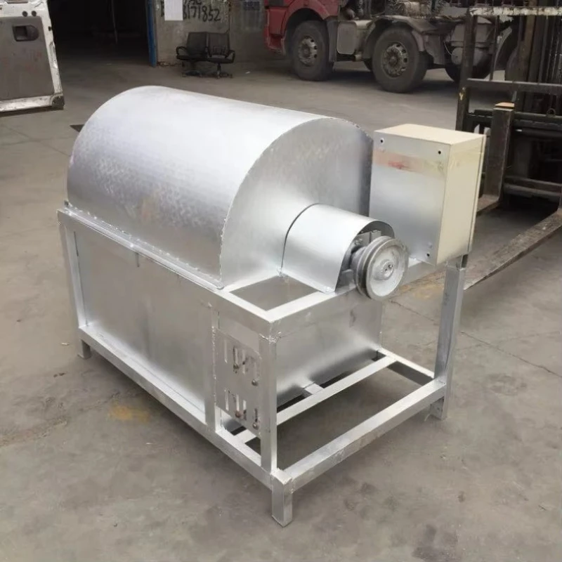 Nut Oven Electric Chestnut & Peanut Stir-Fry Machine Commercial Roller Motor 25-500KG Capacity Customized