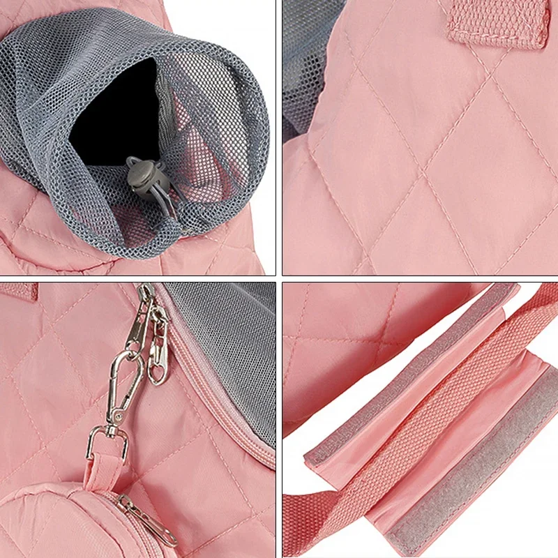 Pet Travel Bag Waterproof Breathable Cat Dog Handbag Shoulder Bags for Small Dogs Cats Puppy Accessories