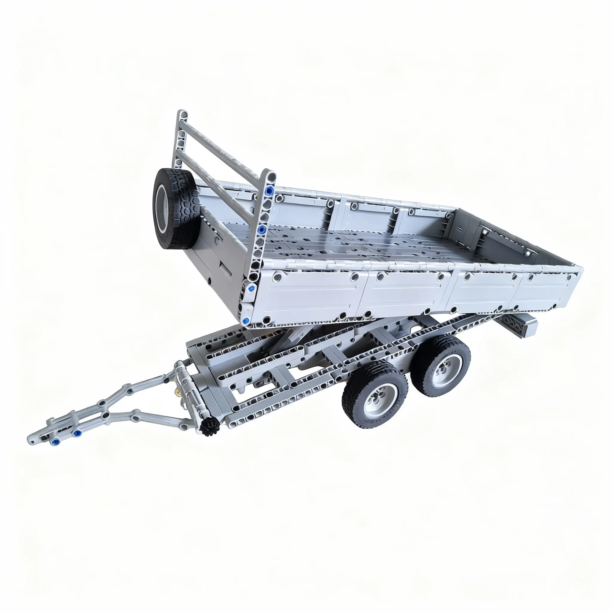 865 Pezzi MOC Rimorchio Ribaltabile Tecnico Modello Mercedes-Benz Blocchi da Costruzione Idea Regalo di Natale Giocattolo Educativo