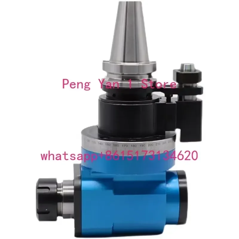 1PCS Enhance your machining capabilities with this versatile 90 degree angle head designed for precision side milling.