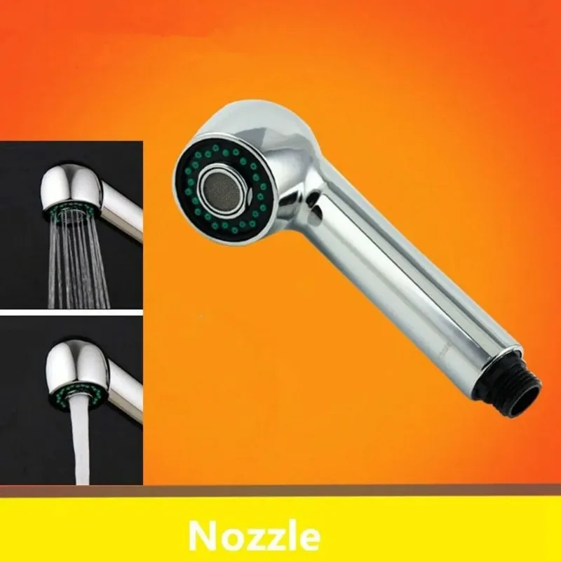 New 1*Spray Head 18*7cm 2 Function Replacement Pull Out Spray Shower Kitchen Mixer Tap Setting Spare