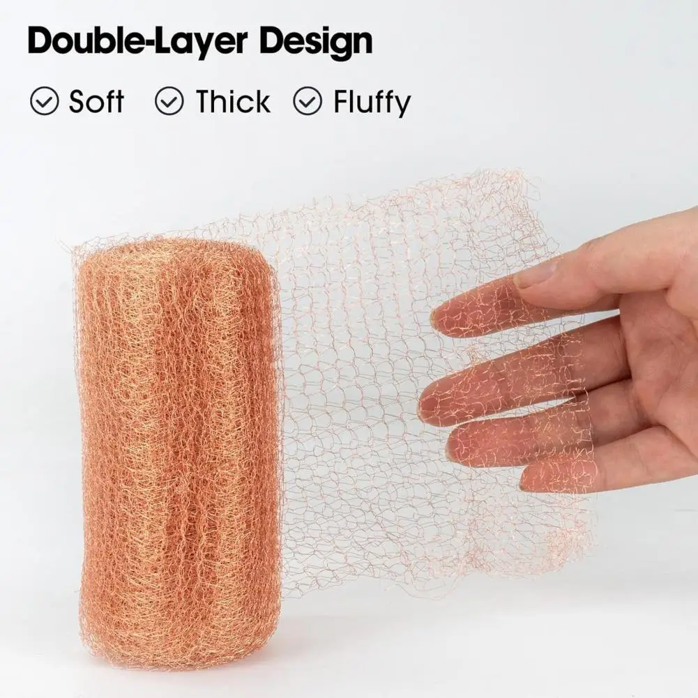 -proof Netting Copper Snail Control Mesh Double Layer Trap Anti Slug Snails Barrier Netting Garden Rat Protection for Chicken