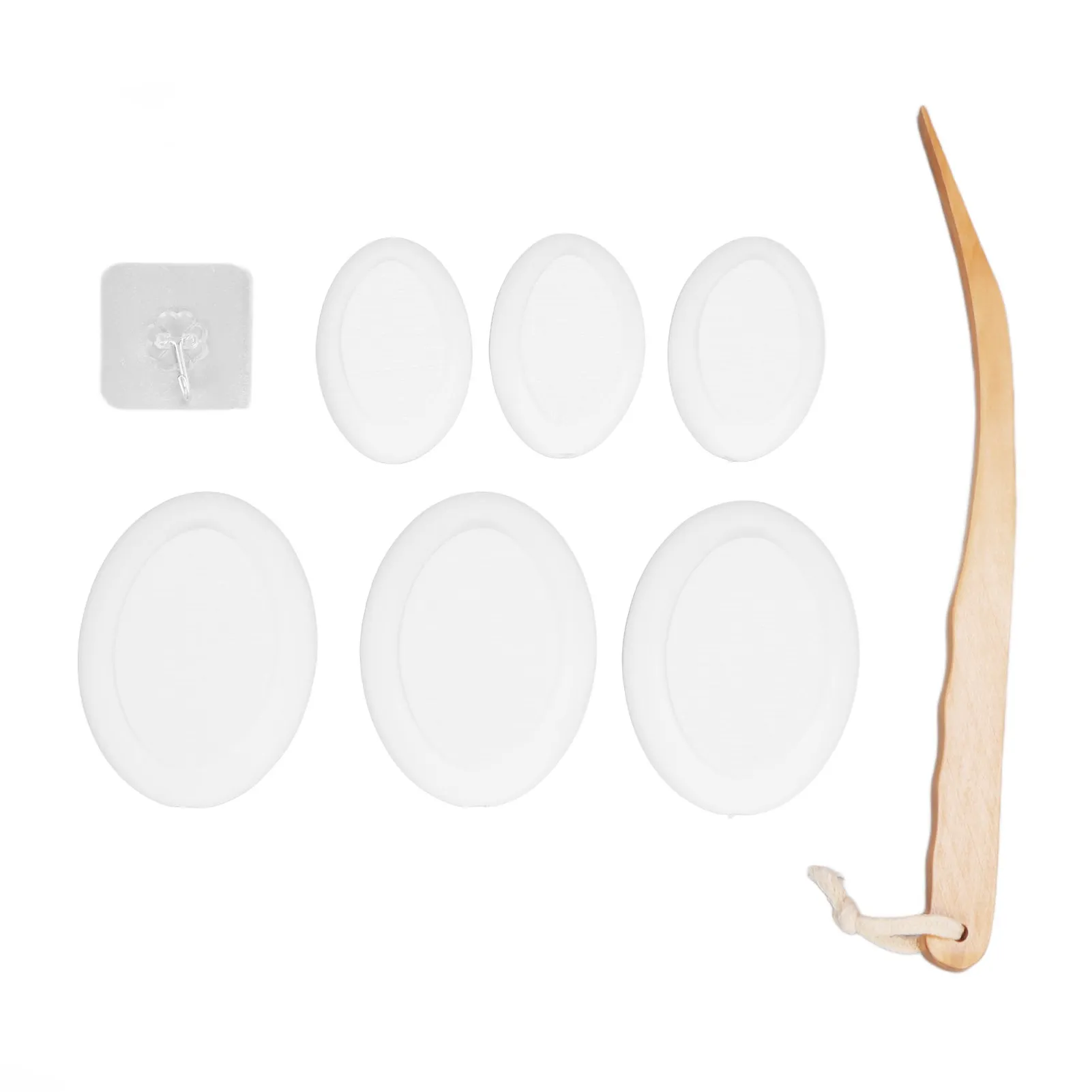 Back Lotion Applicator Bath Lotion Applicator Professional Home Men Women EVA Wooden Long Handle Shower Back Scrubber Brush