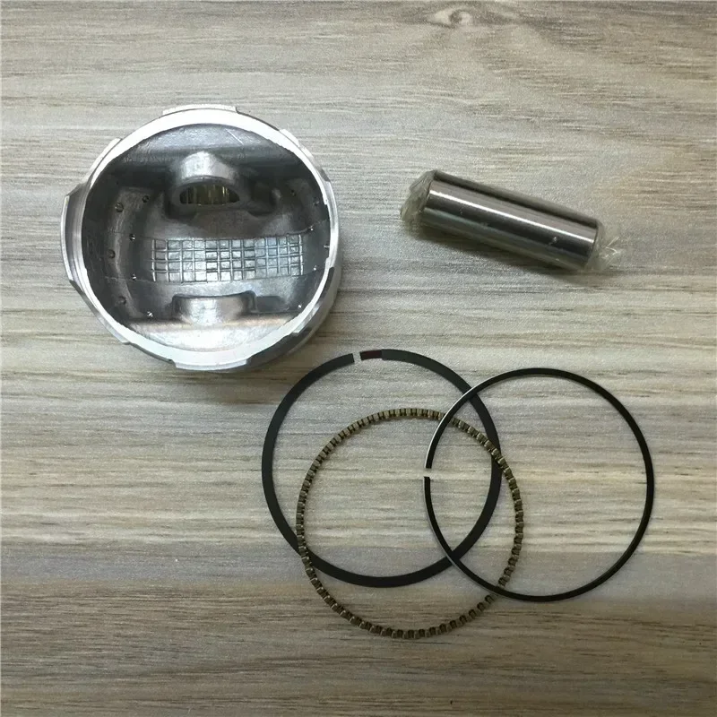 STARPAD For Loncin CG125 motorcycle accessories modified 56.5mm Piston Piston Ring 13mm piston pin retainer assembly,5PCS