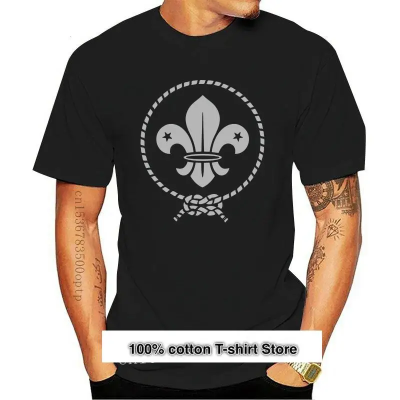 Camiseta divertida de Scout Grey para hombres y mujeres, camisetas de algodรณn de manga corta con cuello redondo, nueva