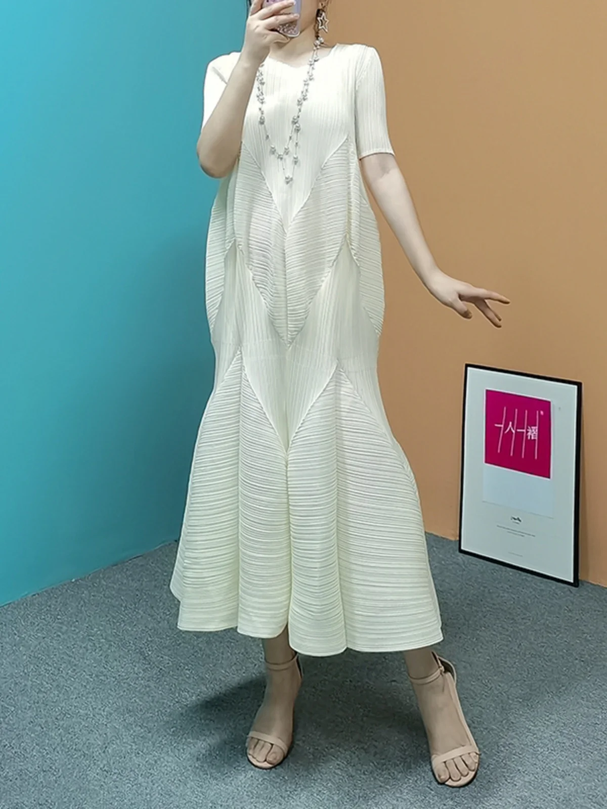 Princ Sle Pleated F… - image