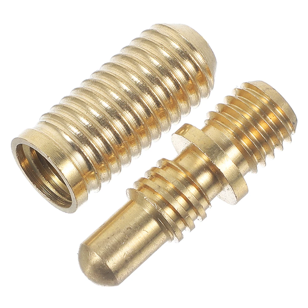 

Copper Connecting Screws for Pool Cue Joint Parts Billiards Interface Accessories Tip Heavy Duty Extension Hardware
