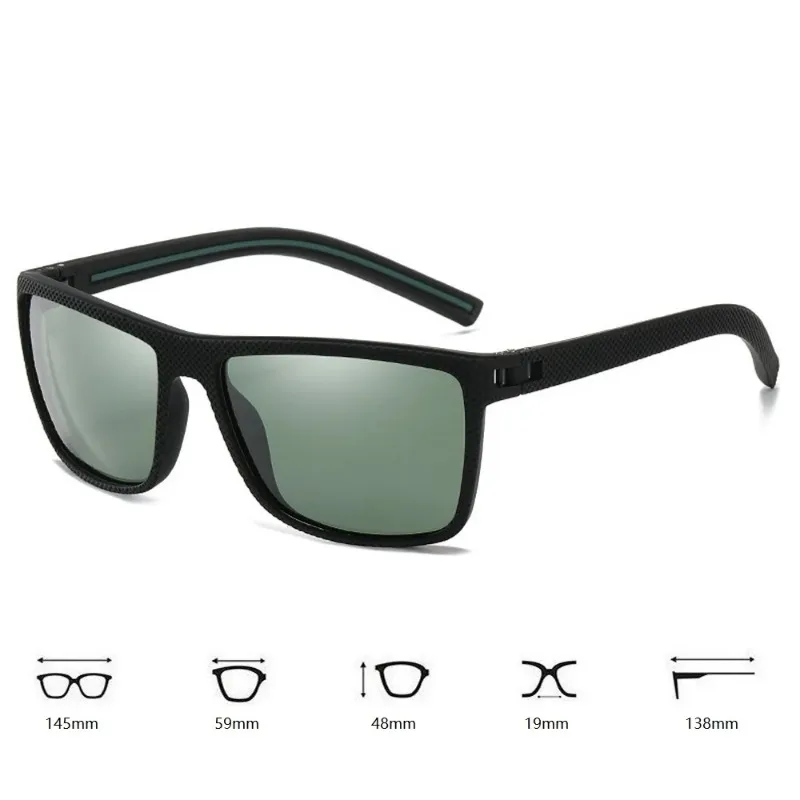 Fashion Sports Vintage Square Sunglasses Men Women Brand Designer Sun Glasses Driving Fishing UV400 Eyewear image 6
