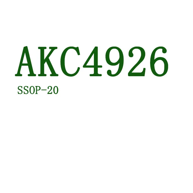 AKC4926 SSOP-20   AM/FM/SW    10PCS