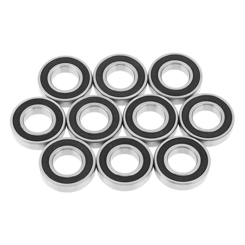 

10Pcs 6901-2RS Ball Bearings, Double Shielded Miniature Deep Groove Ball Bearings 12X24x6mm