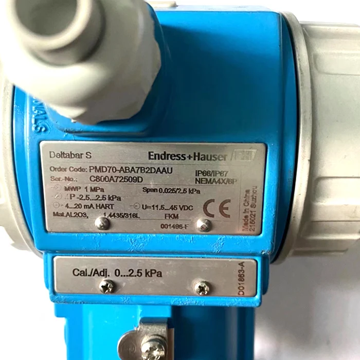 

Original Endress+hauser Pressure Oil Outlet Transmitter E+h Flow E h Electromagnetic Flowmeter Promag ph Endress Hauser