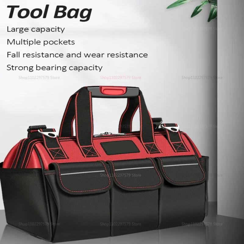 أظافر فولاذية مقاومة للماء من قماش أكسفورد، إدراجات وظيفية لزيادة سعة تحميل متينة لتخزين ورشة عمل البناء