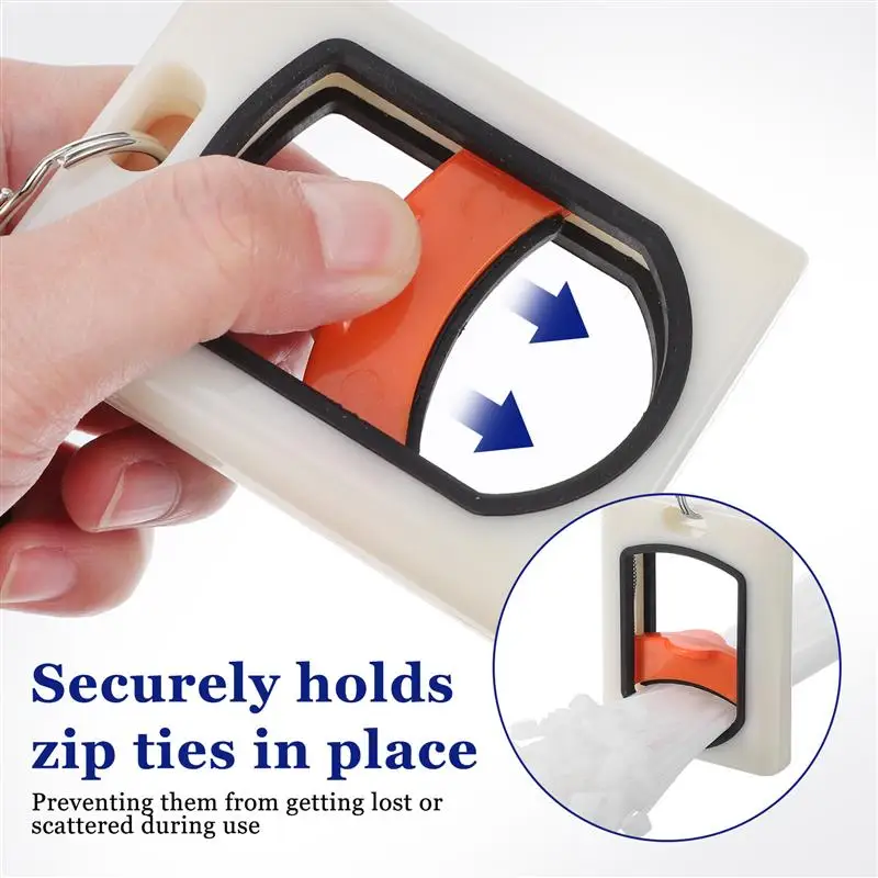 2 pçs suporte de laços de cabo fluorescente reutilizável zip tie organizador fio elétrico laços clipe acessórios de gerenciamento de cabo