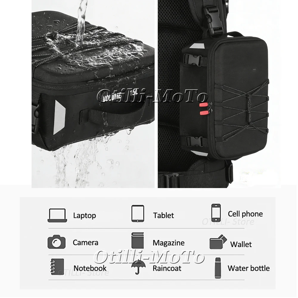 For BMW R1300GS Adventure R1300 GS ADV Motorcycle Dedicated Side Top Box Hard Top Bag Case Luggage Waterproof Top Bags Saddlebag