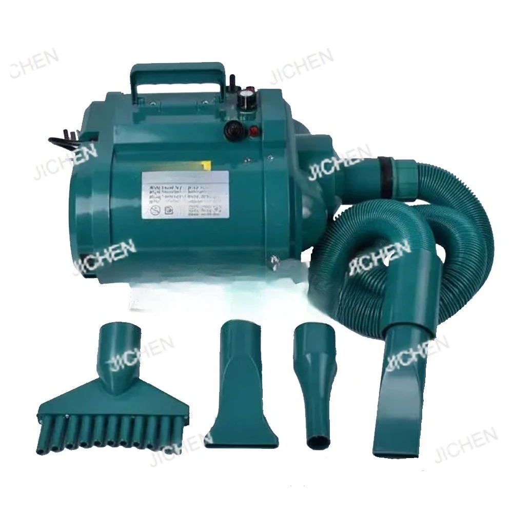 Фен для ухода за собаками Фен для домашних животных Вентилятор с двойным двигателем 3300 Вт / 2500 Вт 220 В Инновационный сверхмощный фен для ухода за собаками