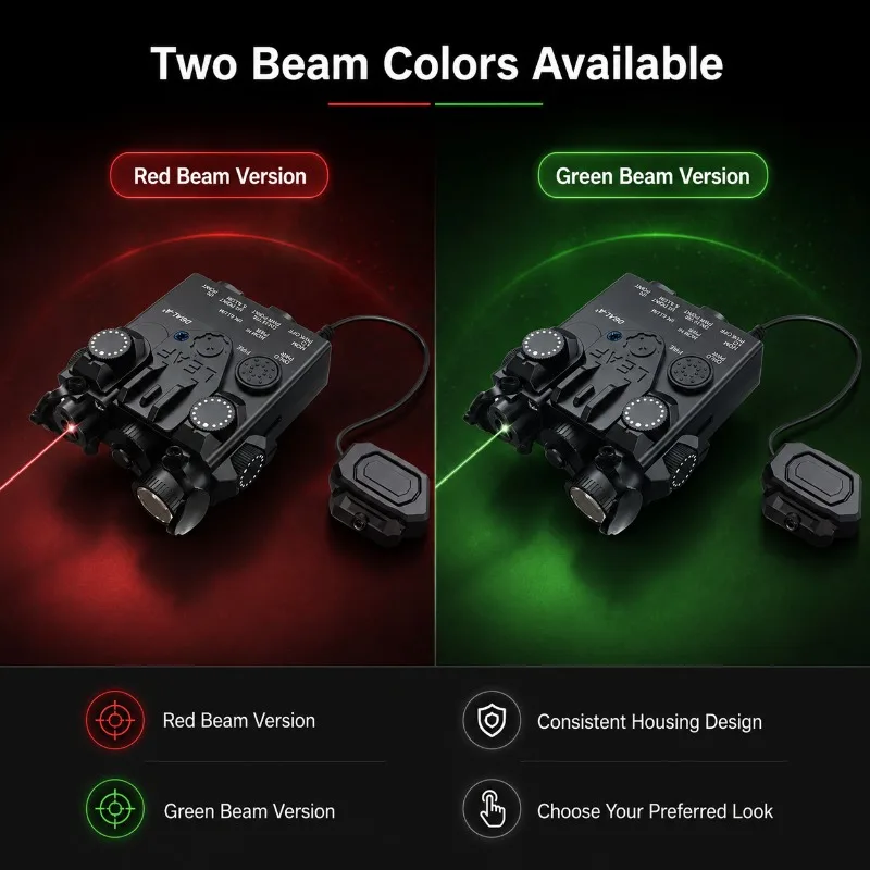 Adjustable Dual‑Beam Laser Assembly Red Green Light M300 M600 Dual Control Hobby DIY Modification Supply