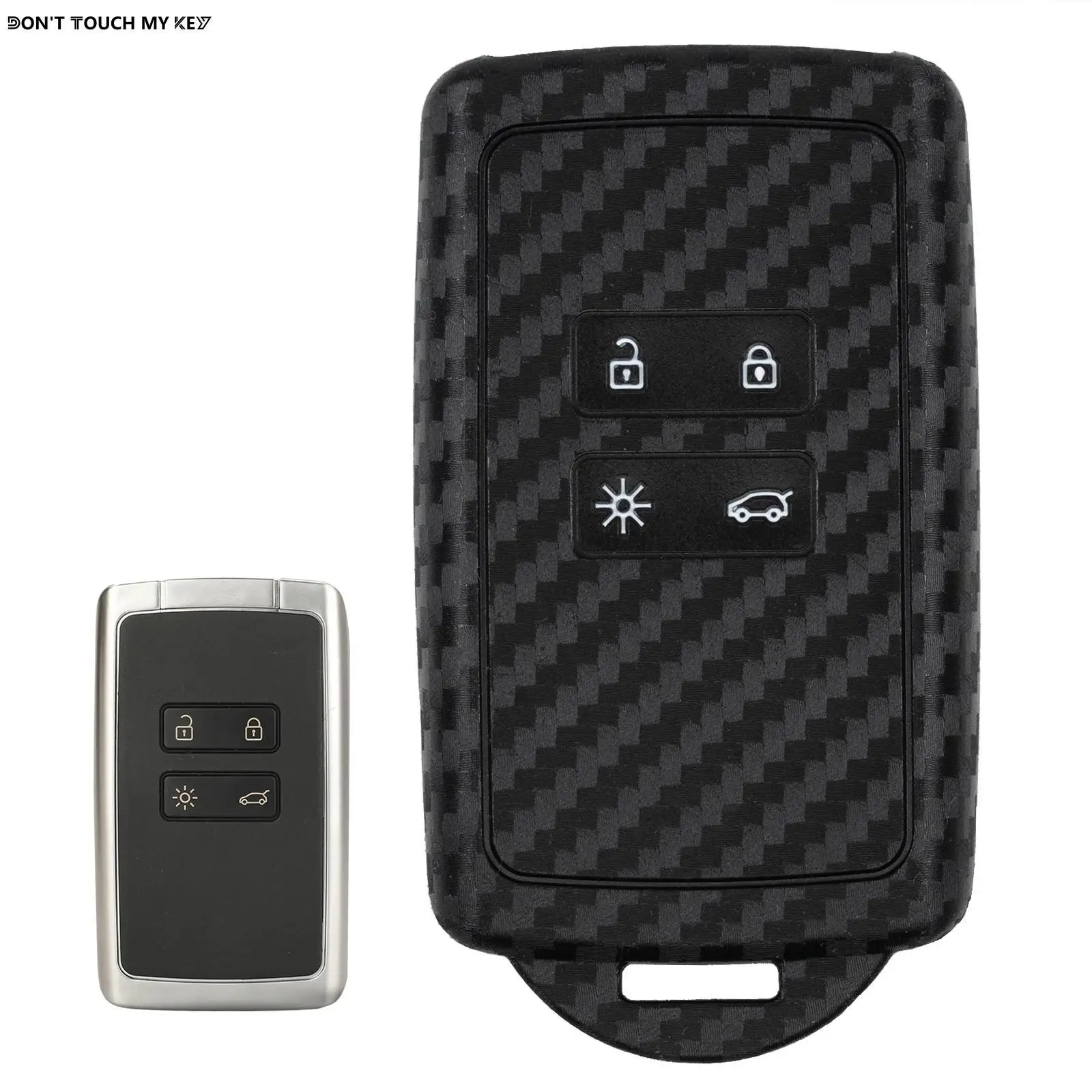 For Renault Koleos Kadjar Captur Megane Talisman Espace Clio Zoe Scenic Arkana Dacia Sandero Remote Key Cover Case Shell Holder