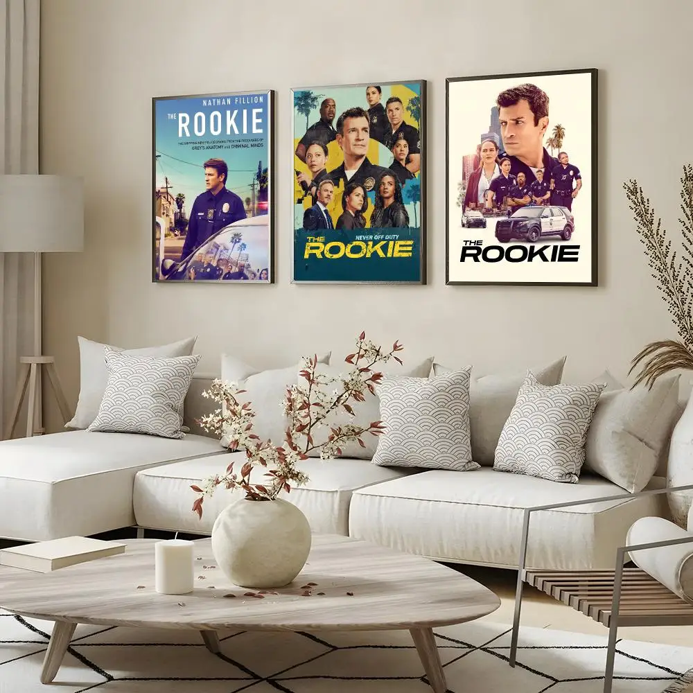 TV Series The Rookie Poster canvas wall art print wall painting home decor living room bedroom wall picture